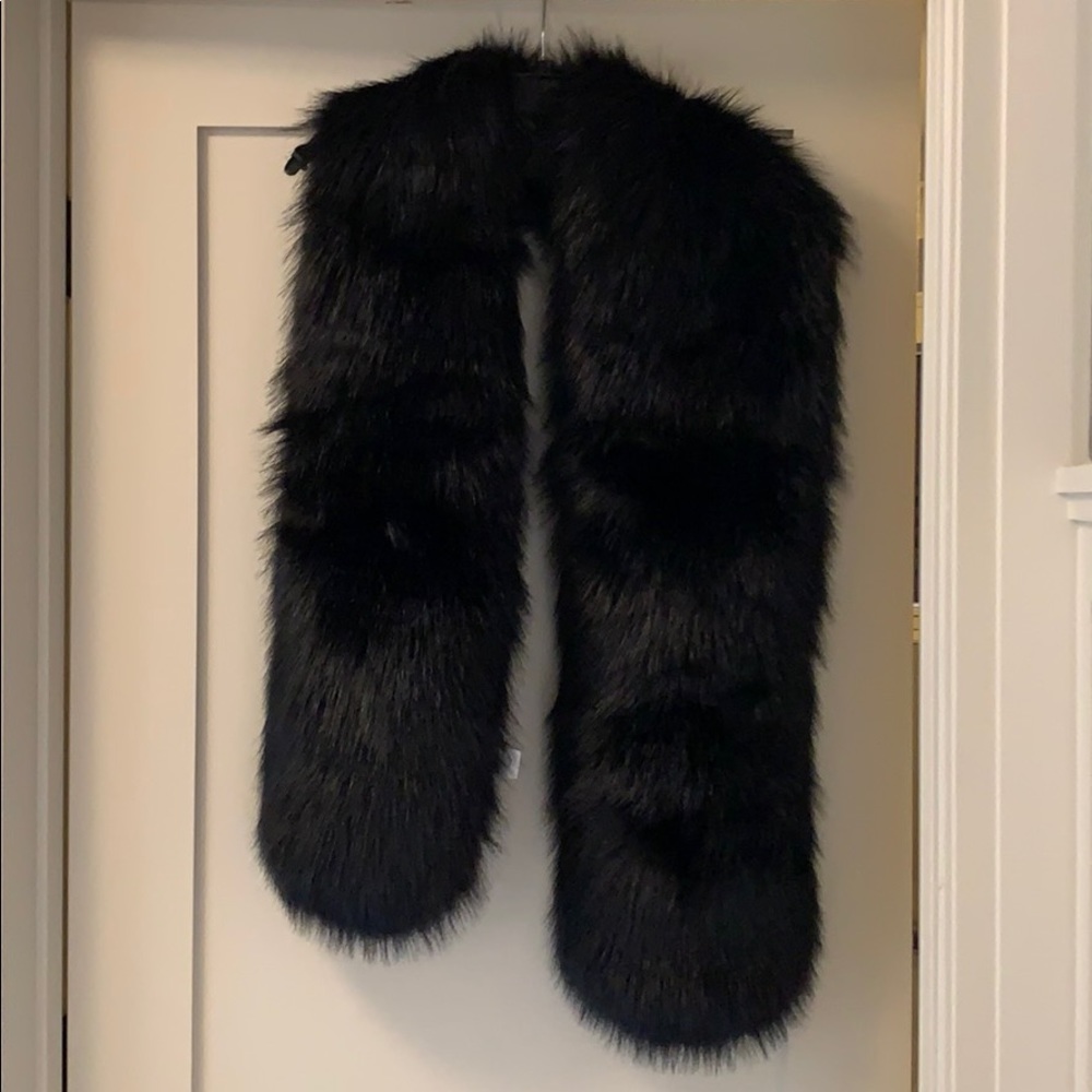 Faux Fur Shawl
